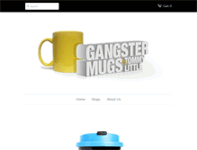 Tablet Screenshot of gangstermugs.com